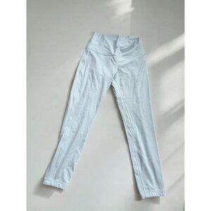 LULULEMON Light Blue 7/8 Leggings Tights Size 8